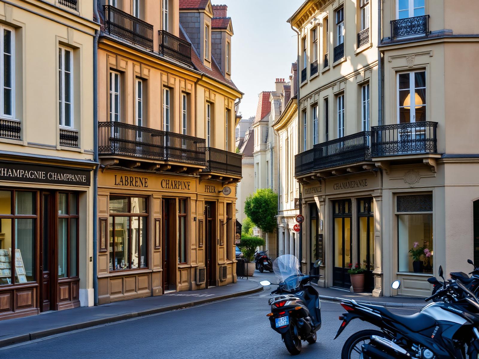 Avenue de Champagne à Épernay